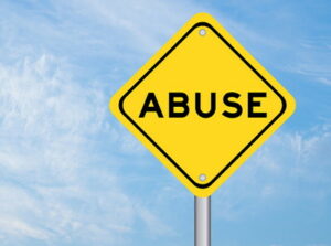 abuse sign