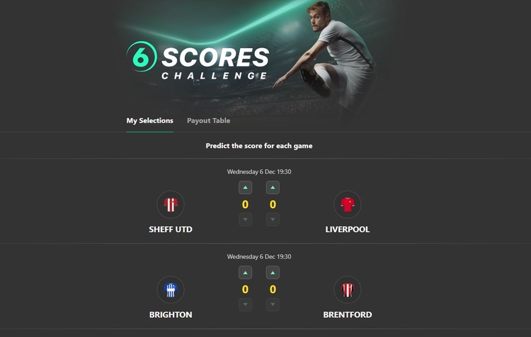 How to Play Bet365 6 Scores Challenge